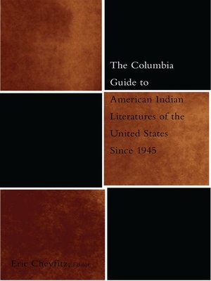 cover image of The Columbia Guide to American Indian Literatures of the United States Since 1945
